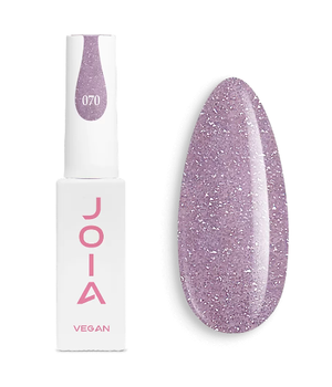 Гель-лак JOIA vegan 070, лиловый с шиммером, 6 мл