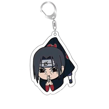 Брелок акриловий Наруто Ітачі Учіха Naruto Itachi Uchiha 5 см (37AFDD94032A)