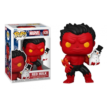 Фигурка Funko Pop Марвел Красный Халк Marvel Holiday Red Hulk 10 см MH RH 1439