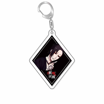 Брелок акриловый Токийский гуль Ута Tokyo Ghoul Uta 5 см (EC43517AE9EE)