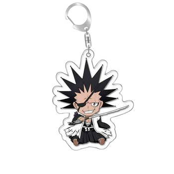 Брелок акриловий Бліч Кенпачі Заракі Bleach Kenpachi Zaraki 5 см (257BCC679C6B)