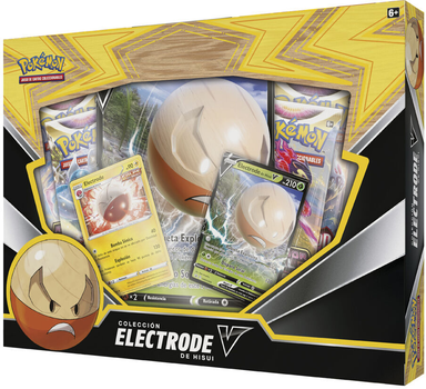 Набір карток Bandai Spanish Pokemon Electrode Hisui V Collectible Card Game Box (820650503269)