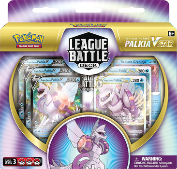 Набір аксесуарів Bandai Spanish Pokemon League Palkia Origen V Astro Trading Card Game (820650503658)