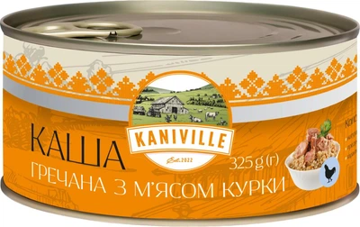 Каша гречана з куркою 325 г , Kaniville