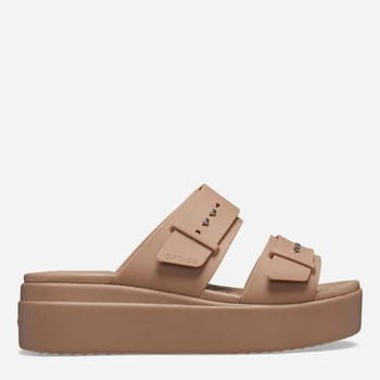 Жіночі шльопанці для пляжу Crocs Brooklyn Buckle LowWdg 207431-2Q9 38-39 (W8) 24 см Lte (1962655534028)
