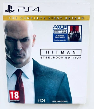 Hitman The Complete First Season Steelbook Edition, русские субтитры - диск для PlayStation 4, Б/У