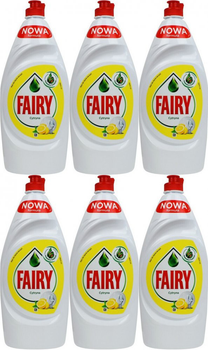 Płyn do mycia naczyń Fairy Cytryna 6x900 ml (8001090207708)