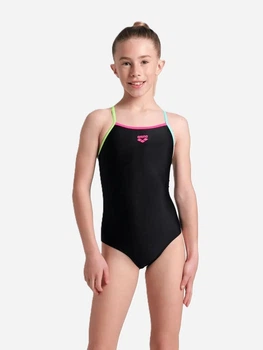 Дитячий суцільний купальник для басейну для дівчинки Arena Swimsuit Light Drop Solid 005919-569 128 см Різнокольоровий (3468337411222)