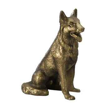Бронзовая статуэтка собаки-овчарки Virtus Shepherd Dog (2119 vi)