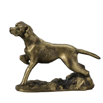 Бронзовая статуэтка собаки-пойнтера Virtus Greyhound No Base (1809vi)