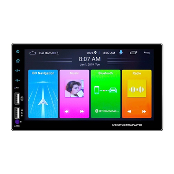 Автомагнітола 2DIN 7709A з сенсорним екраном 8'' на Android, 2GB RAM, 32GB пам'яті