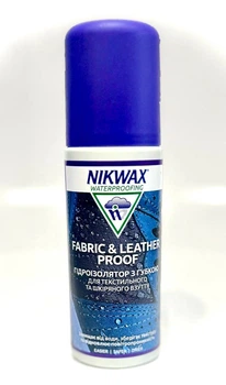 Водовідштовхуючий засіб Nikwax Fabric and Leather Proof 125 мл