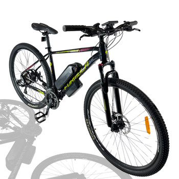 Велосипед сталь AL 29" Formula THOR DD CS рама-21" черно-зеленый 500w 48v 18ah з дисплеем LSD-3 кассета черно-зеленый 2025