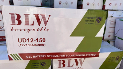 Гелевый тяговый аккумулятор BLW 12V 150ah GEL