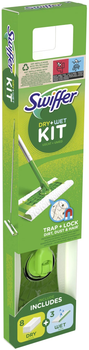 Набір для миття підлоги Swiffer Dry+Wet Kit 6 шт (8006540316757)