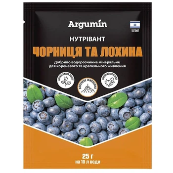 Удобрение Нутривант Черника и голубика Argumin 25 г