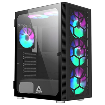 Корпус Montech ATX W/O PSU X3 GLASS (B)