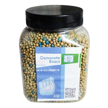 Удобрение Osmocote Exact Standard 8-9 м, 0.5 кг (пэт банка) 15+9+11+2Mg+Te