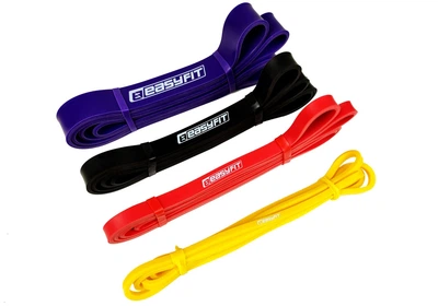 Резиновые петли EasyFit: набор 1-45 кг (4 шт) (EF-1454s)