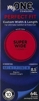 Презервативи My ONE Super Wide & Long 10 шт (ROZ6501053461)