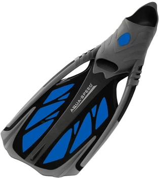 Ласти Aqua Speed INOX 5112 синій, чорний, сірий Уні 36-37