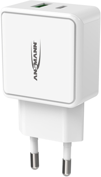 Зарядний пристрій Ansmann Home Charger HC218PD White (4013674176687)