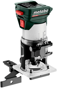 Аккумуляторный фрезер Metabo FMV 18 LTX BL 8 18 V 2 x 4 Ah LiHD для обработки кромок бесщеточный с зарядным устройством ASC 55 и metaBOX 145 (601742800)