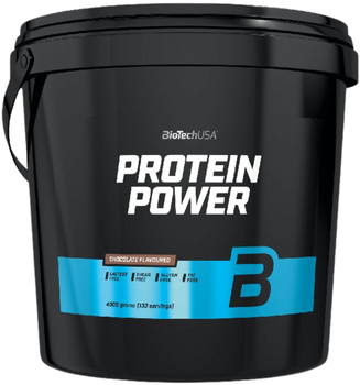 Протеїн Biotech Protein power з креатином 4000 г Шоколад (5999076223701)