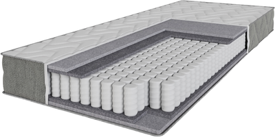 Ортопедичний матрац Smart Mattresses Moderate Lite 90х190 см (253221-90190)