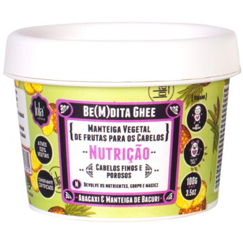Маска для разглаживания волос Lola from Rio Be(M)Dita Ghee Nutricao Abacaxi E Manteiga 100 мл