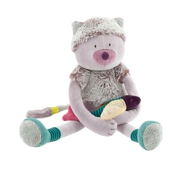 Игрушка мягконабивная Moulin Roty 660022 Кот Серый