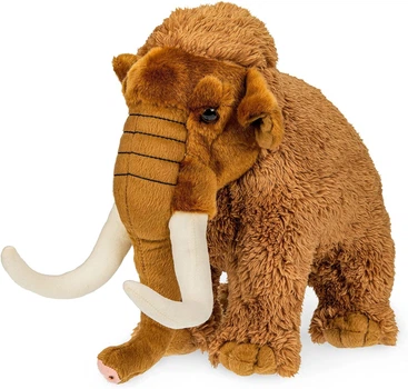 Іграшка м'яконабивна Uni-Toys L59331R Мамонт Коричневий