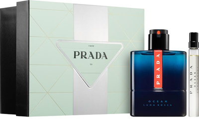 Zestaw męski Prada Luna Rossa Ocean Woda perfumowana 100 ml + Miniaturka Woda perfumowana 10 ml (3614274109436)