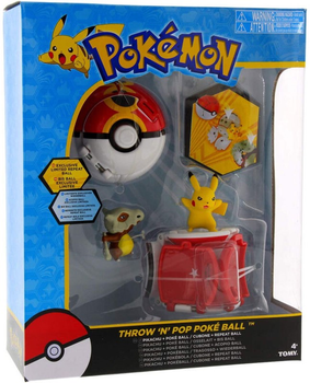 Zestaw figurek Tomy Pokemon Pokeball Pikachu + Cubone (0053941186357)