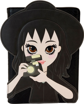 Блокнот Loungefly Beetlejuice Lydia Deetz в лінійку 150 аркушів (671803518858)