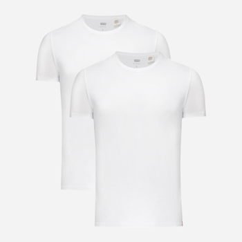 Zestaw koszulek męskich bawełniany 2 szt Slim Crewneck
