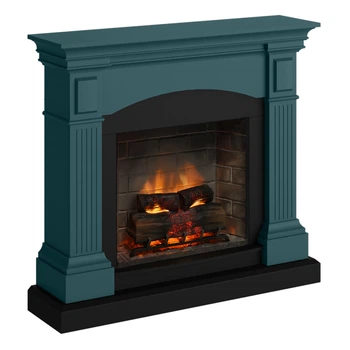 Камінокомплект Tagu MAGNA PowerFlame 2 бірюзовий