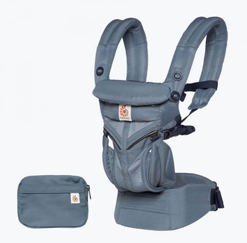 Рюкзак-переноска Ergobaby Omni 360 Baby Carrier All-In-One Cool Air Mesh oxford blue с рождения