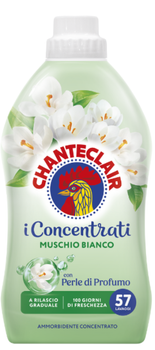 Ополаскиватель парфюмированный для стирки Chante Clair Muschio Bianco белый мускус 1,14 л (57 стирок)