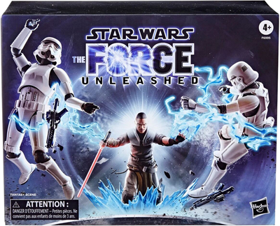 Набір фігурок Hasbro Star Wars Force Unleashed Starkiller & Stormtroopers 15 см (195166236742)