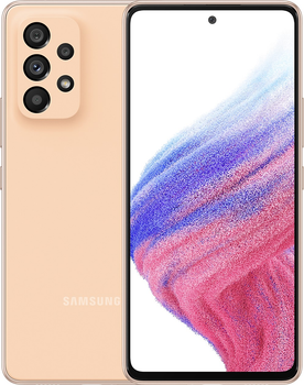 Мобильный телефон Samsung Galaxy A53 5G 6/128GB Peach Refurbished