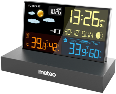 Метеостанция Meteo SP110C Black (05SP110C)