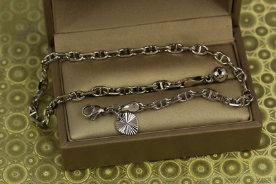 Браслет Xuping Jewelry на ногу молот 27 см 4 мм сріблястий