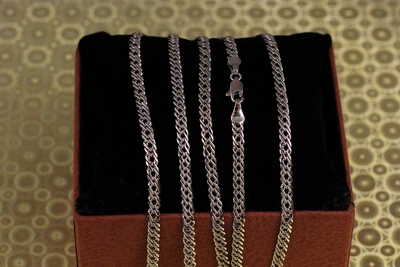 Цепь Xuping Jewelry ромб 55 см 4 мм серебристая