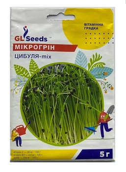 Насіння мікрозелень Цибуля-mix 5г GL Seeds, Грін Лайн