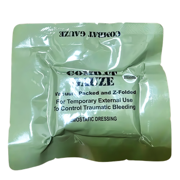 Бинт гемостатичний Combat Gauze Z-Folded CAOLIN Hemostatic