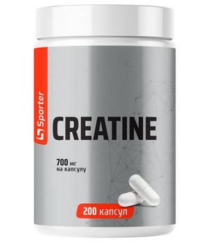 Креатин Sporter Monohydrate 200 капсул