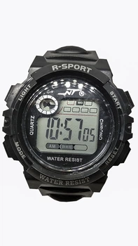 Часы с иллюминаторной подсветкой R-Sport black