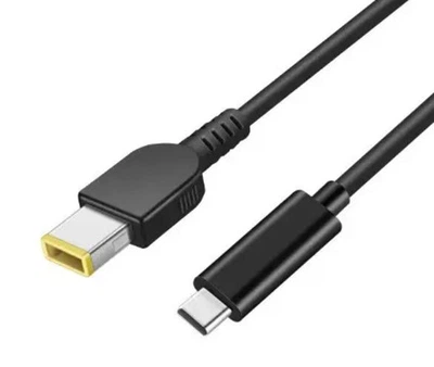 Кабель живлення USB Type-C 65W DC 11.0×4.5 Square Lenovo 150 см для зарядки ноутбука від повербанка USB (781771)