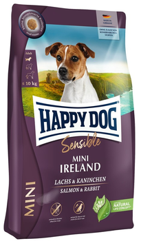 Happy Dog (Хеппи Дог) Mini Ireland - Сухой корм с кроликом и лососем для собак мелких пород, 10 кг